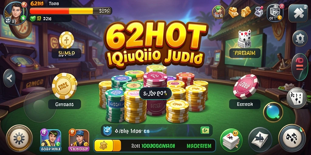 Screenshot gameplay 62HOT yang menarik dan interaktif.