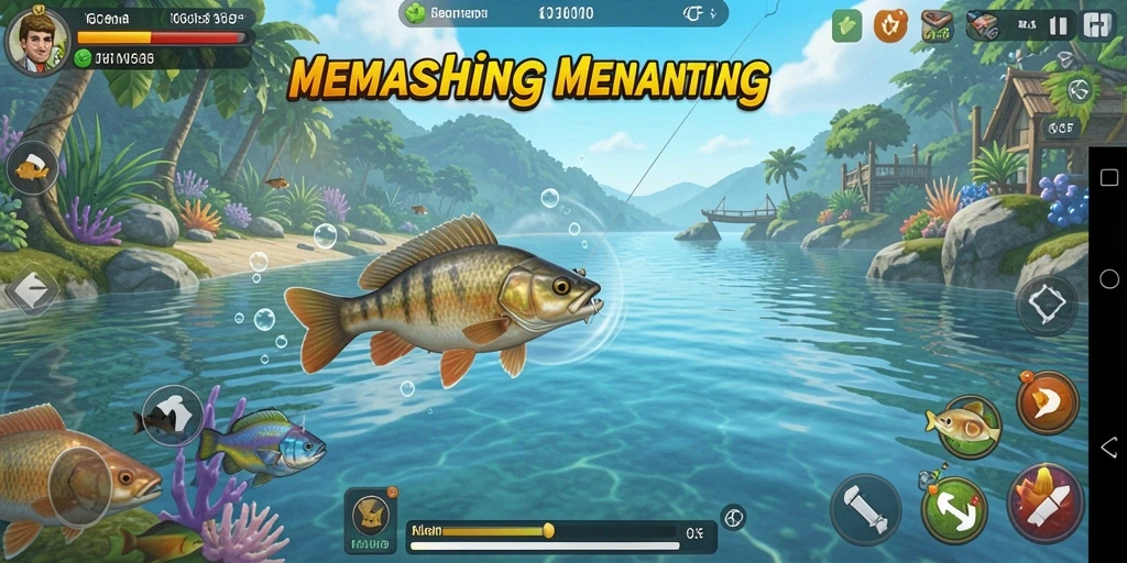 Tangkapan ikan besar dalam gameplay mendebarkan 6CF.