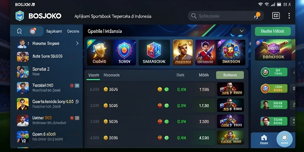 Tampilan gameplay <strong>BOSJOKO</strong> yang menarik dan intuitif.