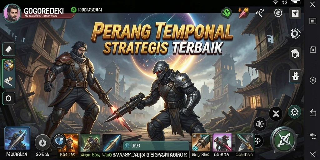 Tangkapan layar menampilkan aksi intens dalam gameplay TPS.