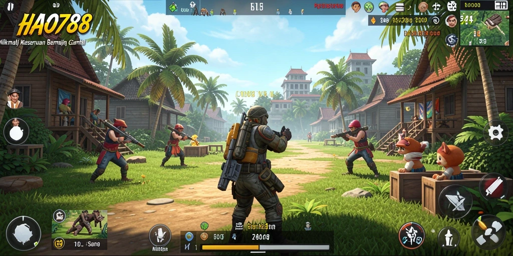 Tampilkan aksi seru dari gameplay HAO788 yang penuh warna.