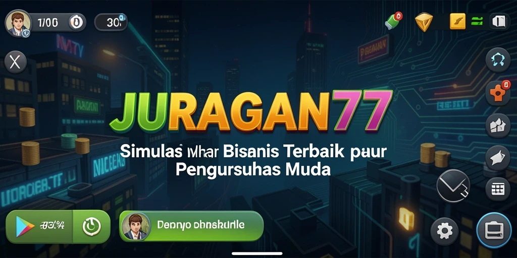 Tampilan gameplay JURAGAN77 yang menarik dan interaktif.
