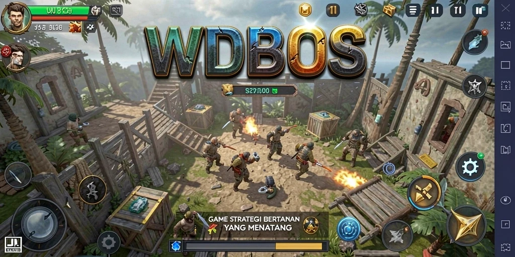 Tampilan gameplay <strong>WDBOS</strong> yang seru dan menantang.